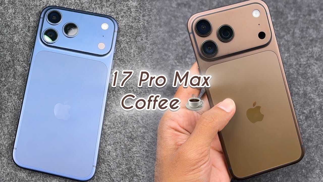 Make iPhone 17 Pro Max Into Brown Like iPhone 18 Pro Max