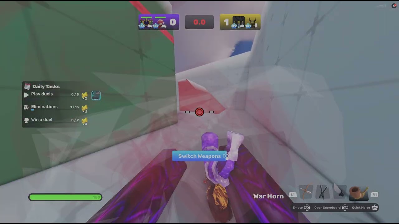 Knife trickshots rivals