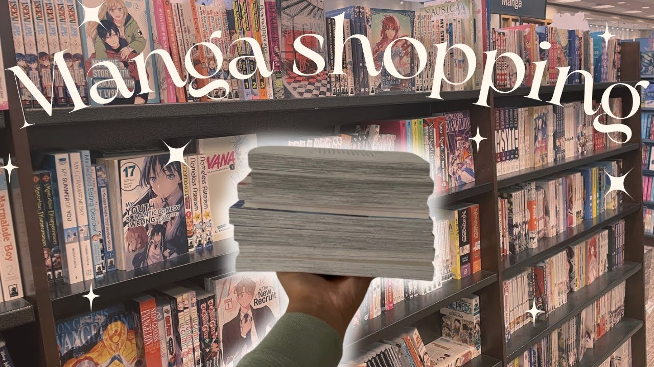 Покупка манги на мой день рождения 🎈// Barnes & Noble