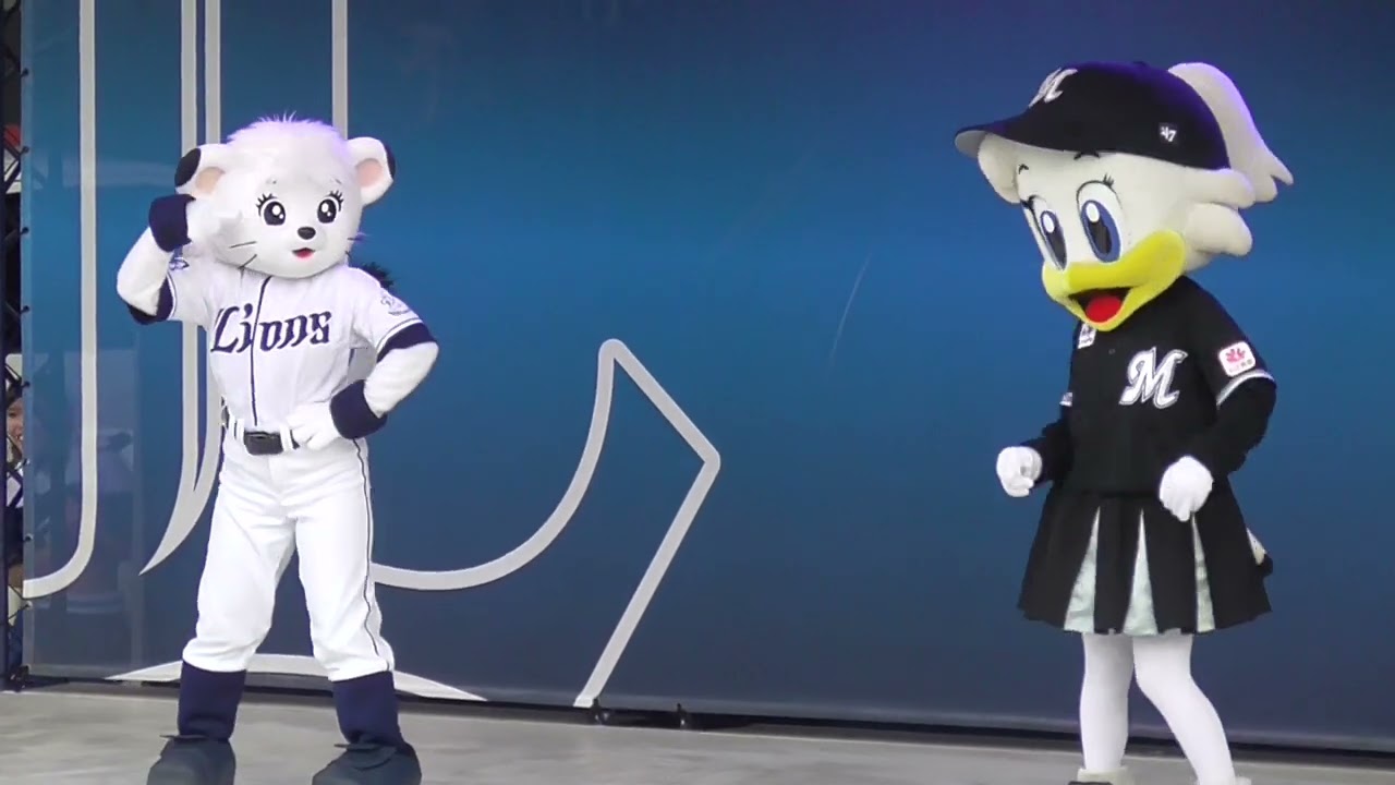 ライナとリーンちゃんの超最強コラボナンバー♪　2025/5/10レオライナ、マー君リーンちゃんのマスコットステージショー