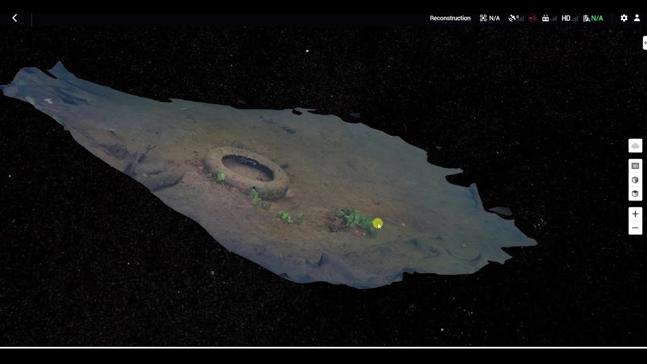 3D-mapping med undervannsdrone