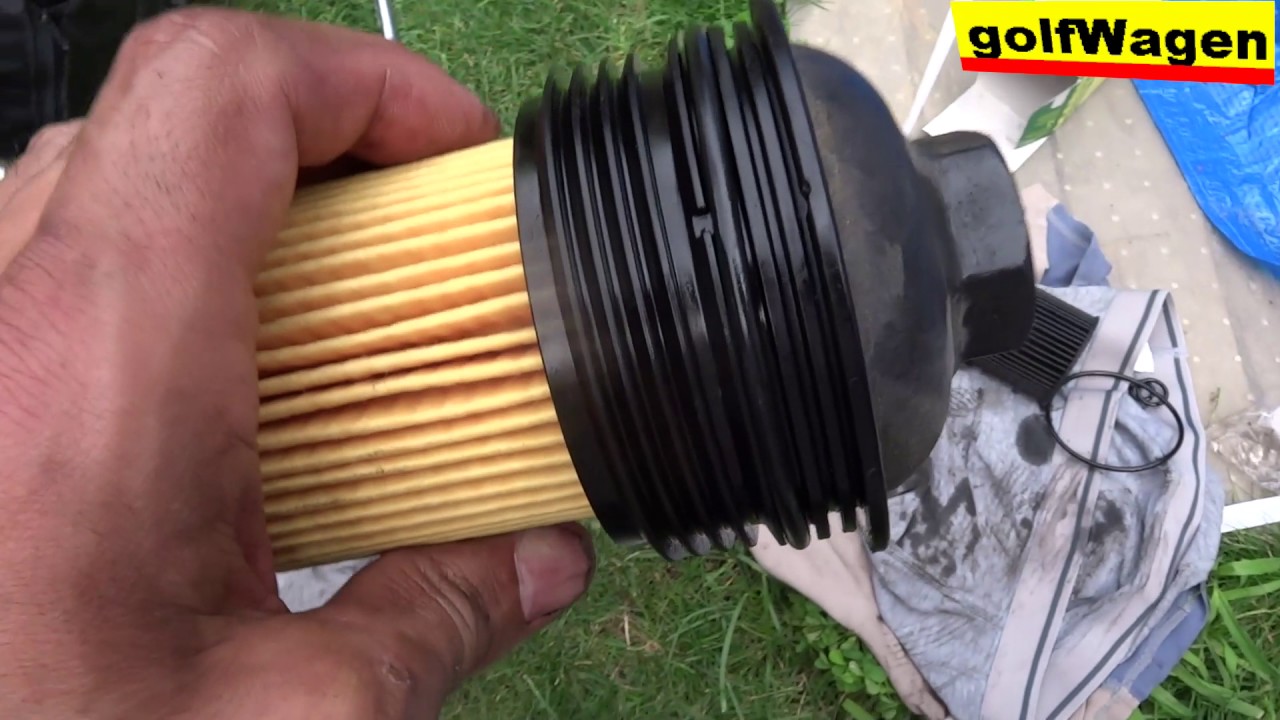 1.6TDI 77KW how to change oil and oil filter 100% detailed VW SKODA OCTAVIA 2