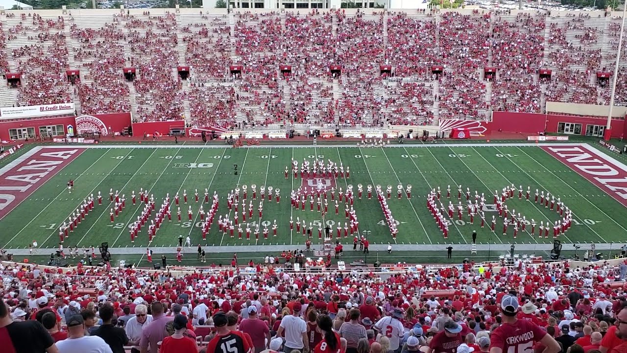 IU Marching Hundred: Halftime 9/2/23 vs Ohio State: 