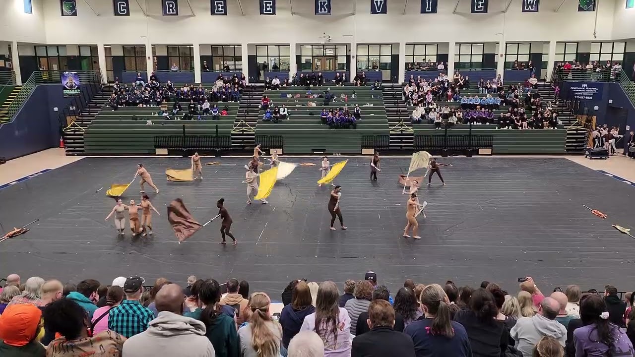 DHS Winterguard 2/7/26 at Creekview HS