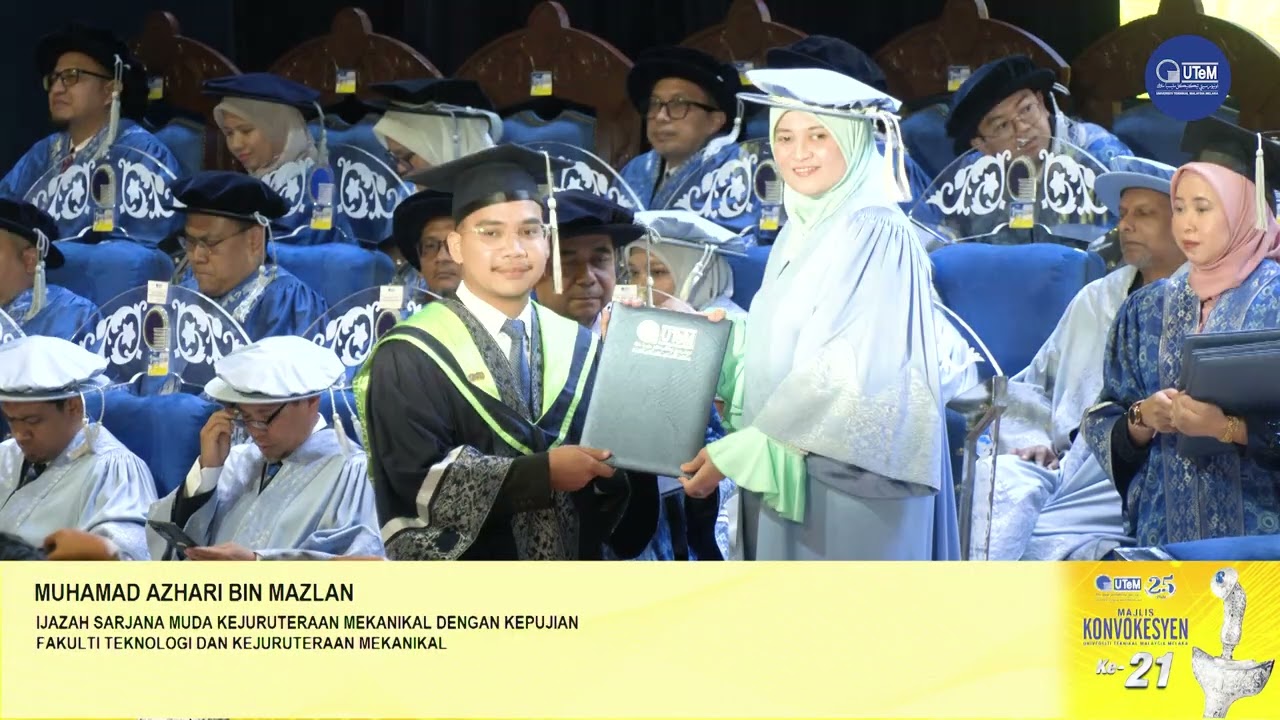 Majlis Konvokesyen UTeM Ke-21 Sesi 6
