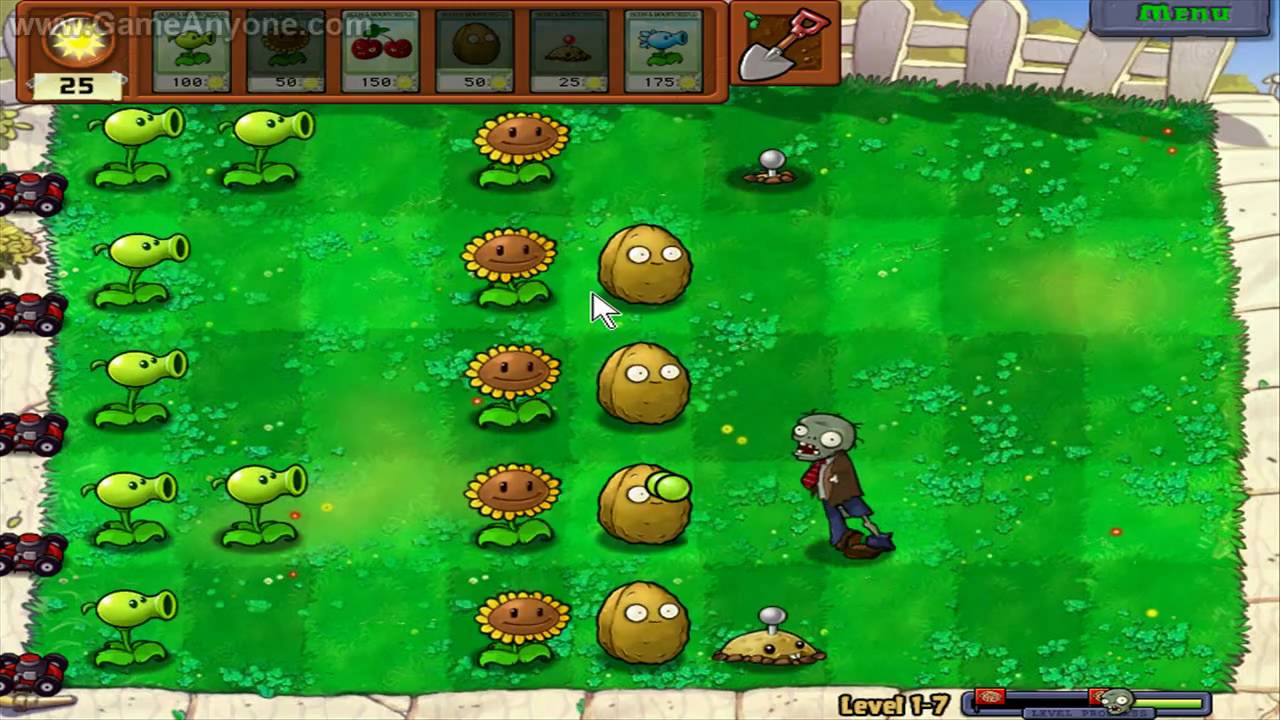 Plants Vs. Zombies HD - Level 1-7