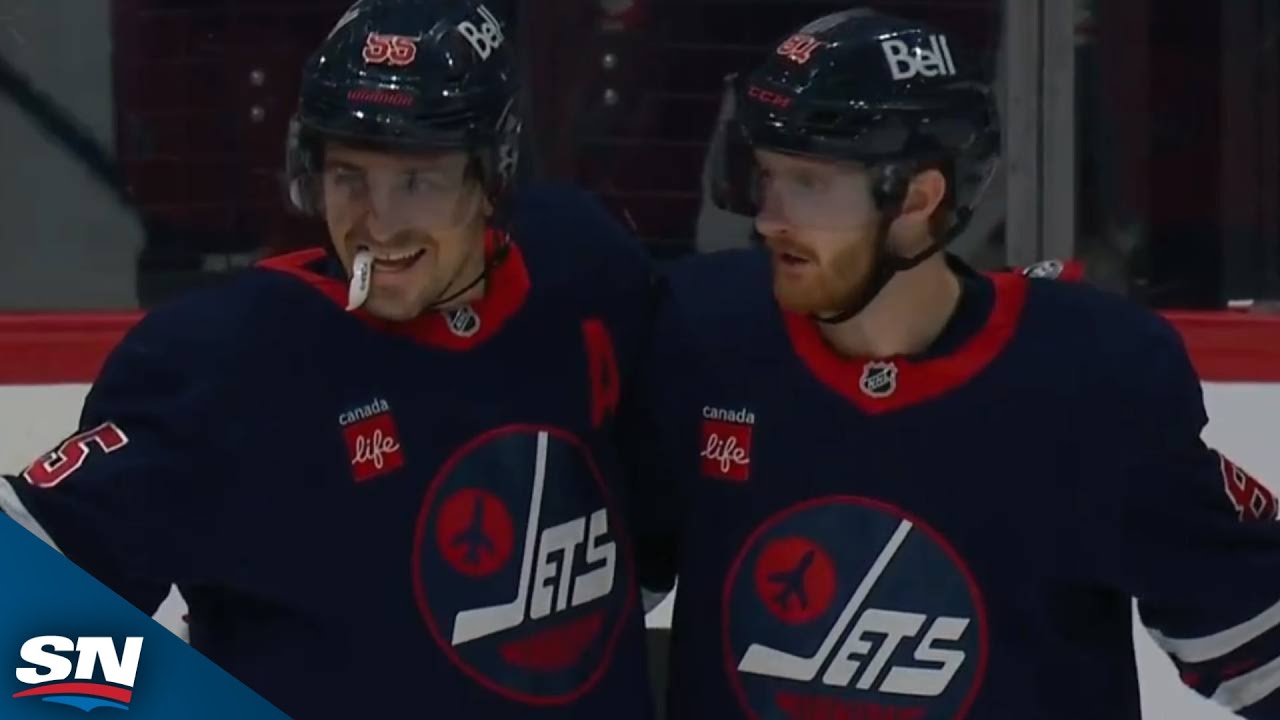 Jets' Mark Scheifele Pounces On Rebound to Snap Nine-Game Goal Drought
