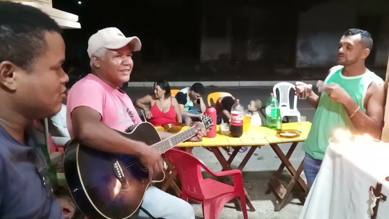 Festejando com os amigos!