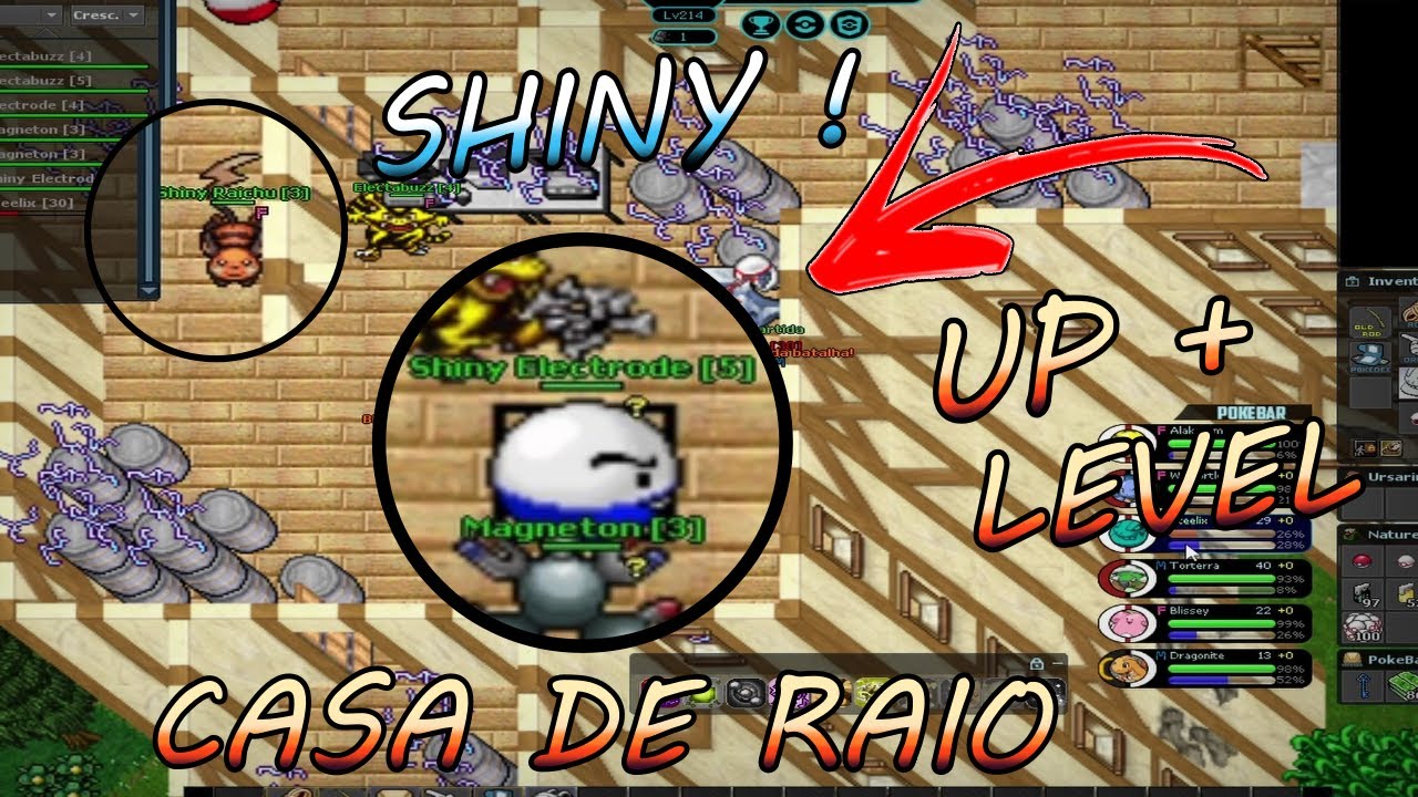 UPANDO NA CASA DE RAIO  - POKEMON BR
