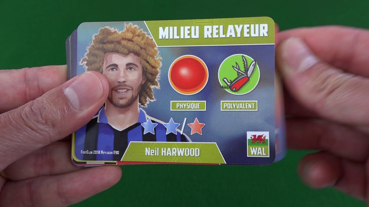 FootClub Ligue, jeu de cartes - Présentation
