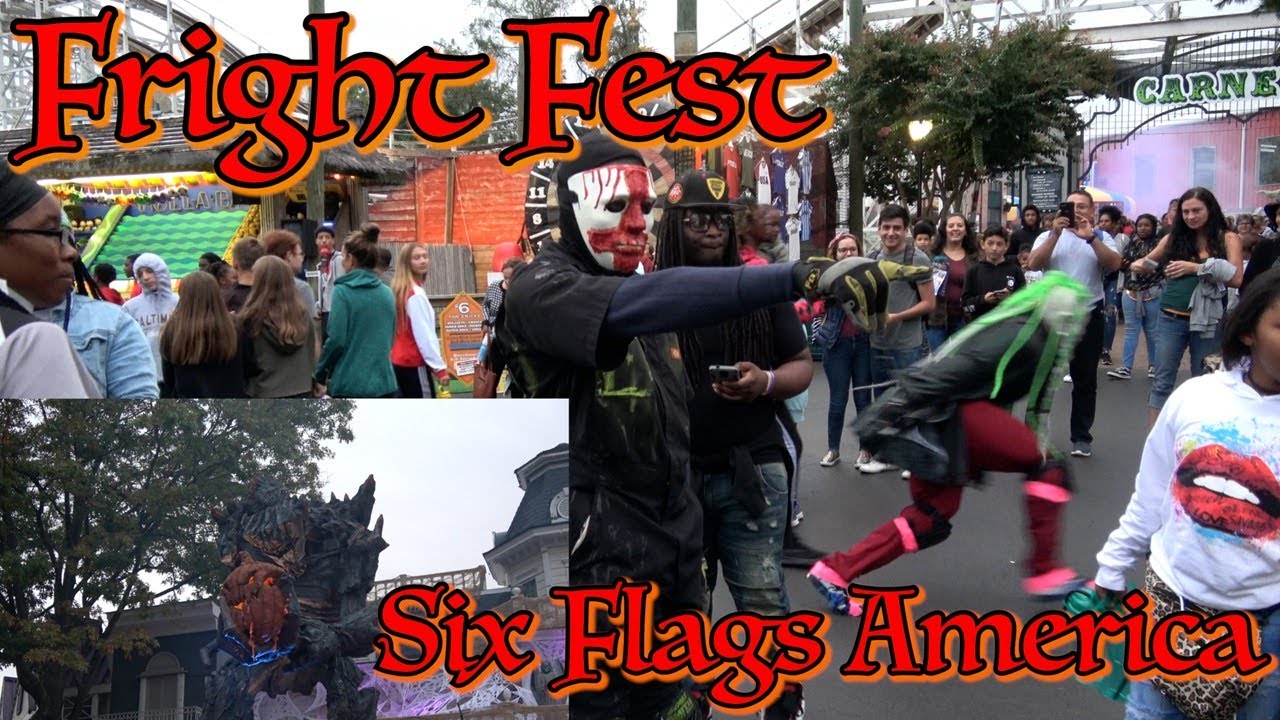 FRIGHT FEST at SIX FLAGS AMERICA | 2019