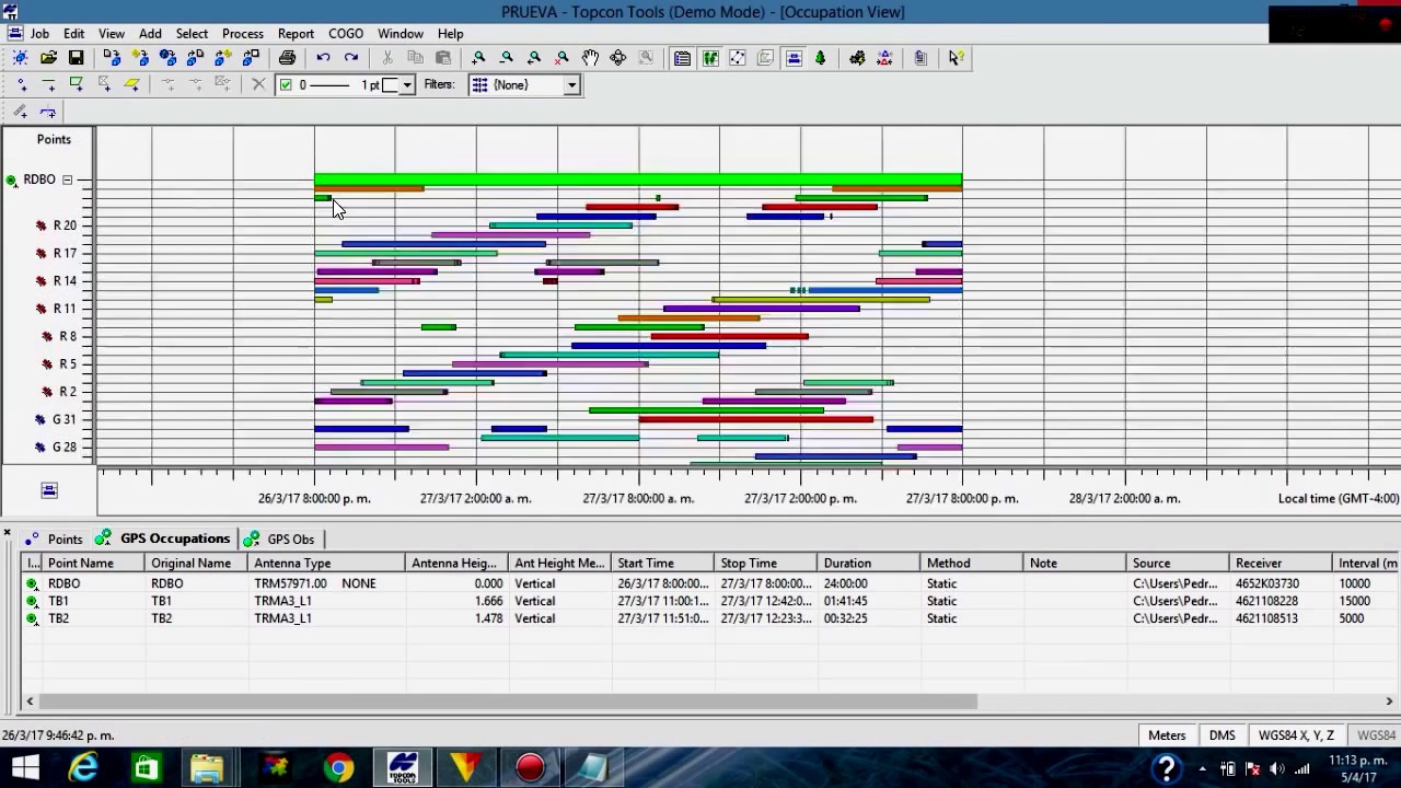 Calculos de POST-PROCESO GPS/GNSS en Topcon Tools