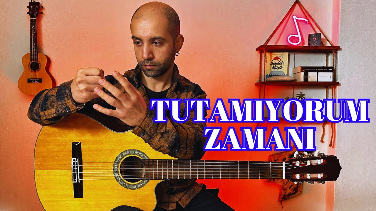 Gitar Dersi - Tutamıyorum Zamanı Nasıl Çalınır? Akor, Ritim, Kolay Gitar Dersi - Kenan Doğulu