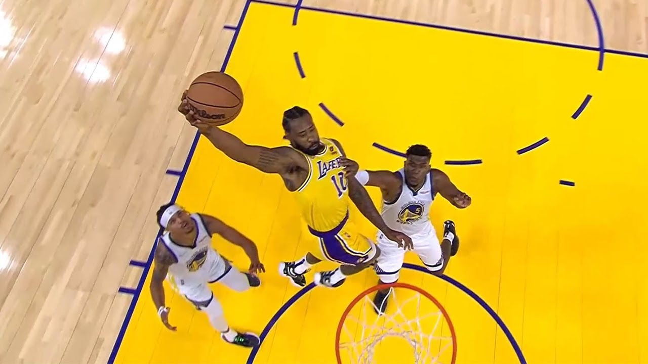 Rajon Rondo and DeAndre Jordan connection 👀 Lakers vs Warriors
