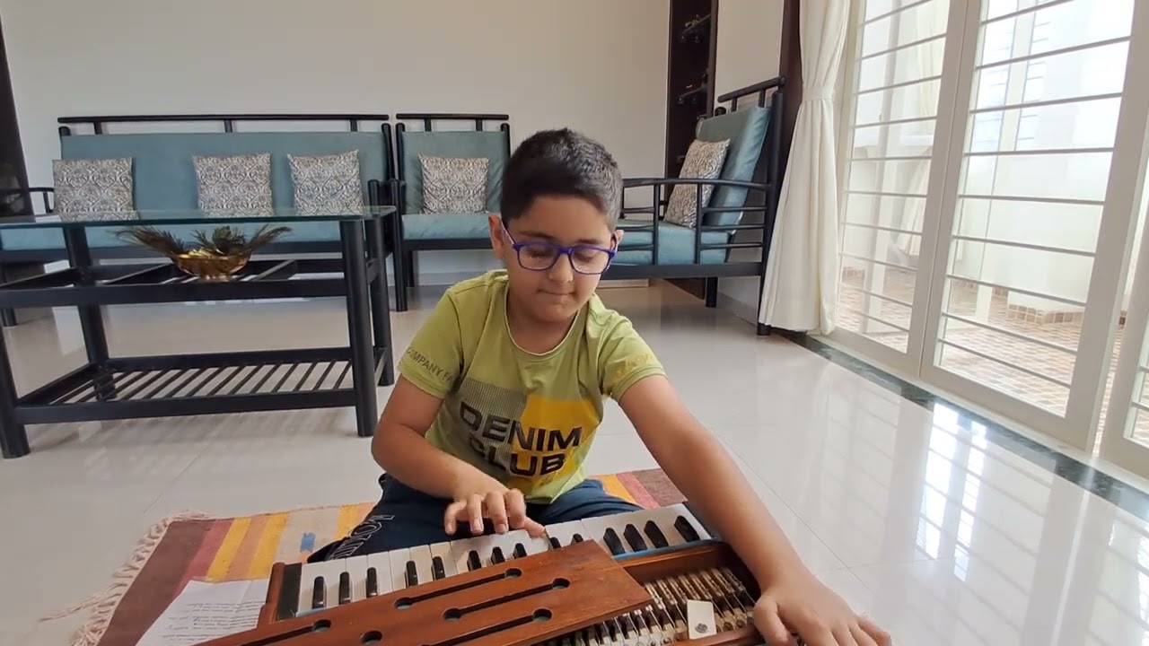 Raga -Madhuvanti Harmonium