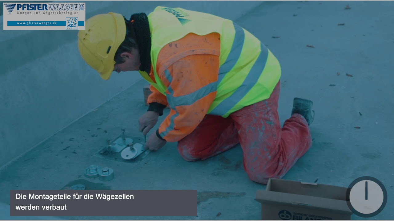 Betonmontage Fahrzeugwaage » Die Moderne «