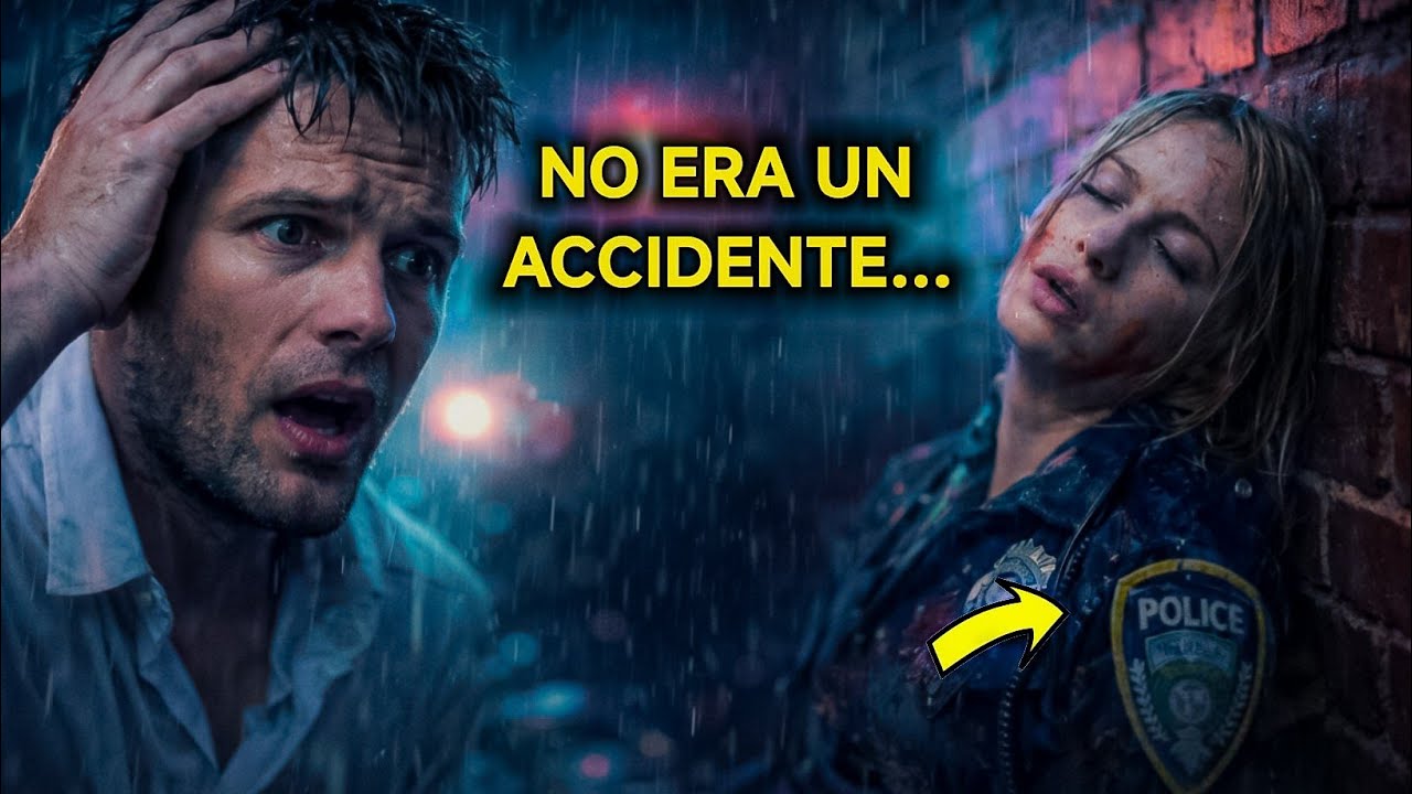 ¡Padre Soltero Encuentra a una Policía Desangrándose en Plena Tormenta… Lo que Hizo eos  Dejó eShoc