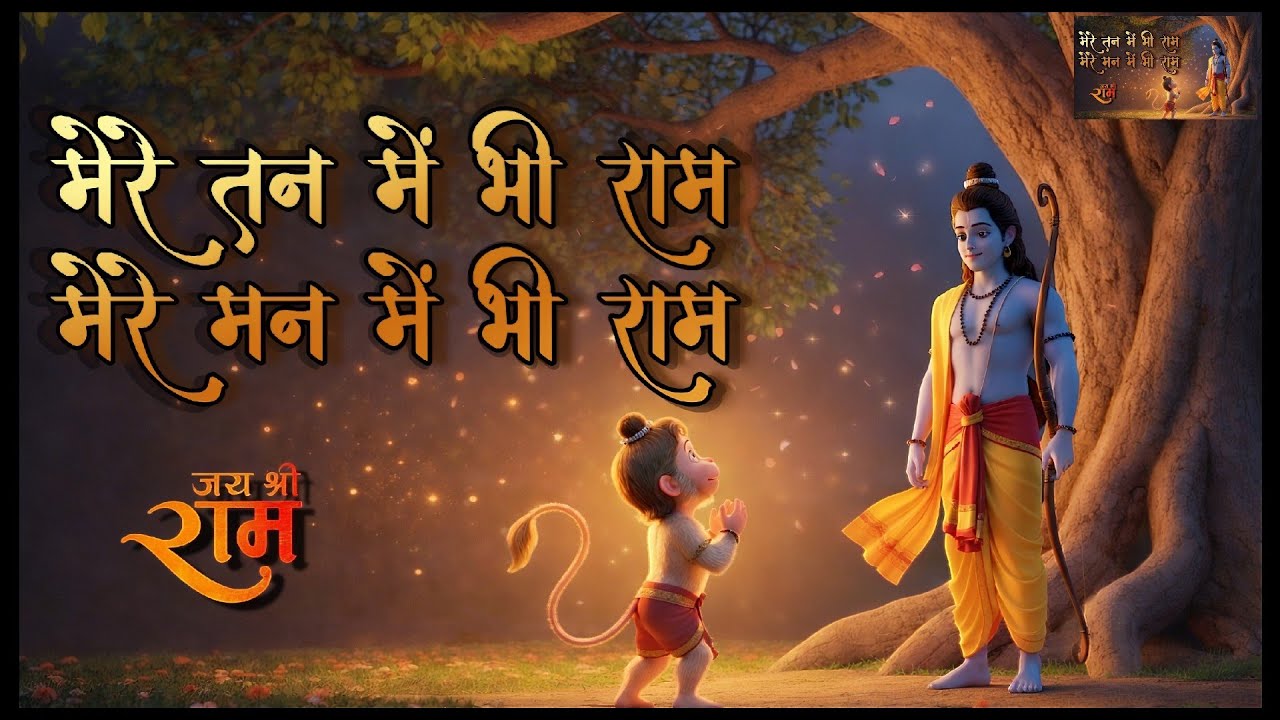 मेरे तन में भी राम मेरे मन में भी राम | Ram Naam Kirtan | राम भजन | Ram Naam Jap | Ram Dhun |