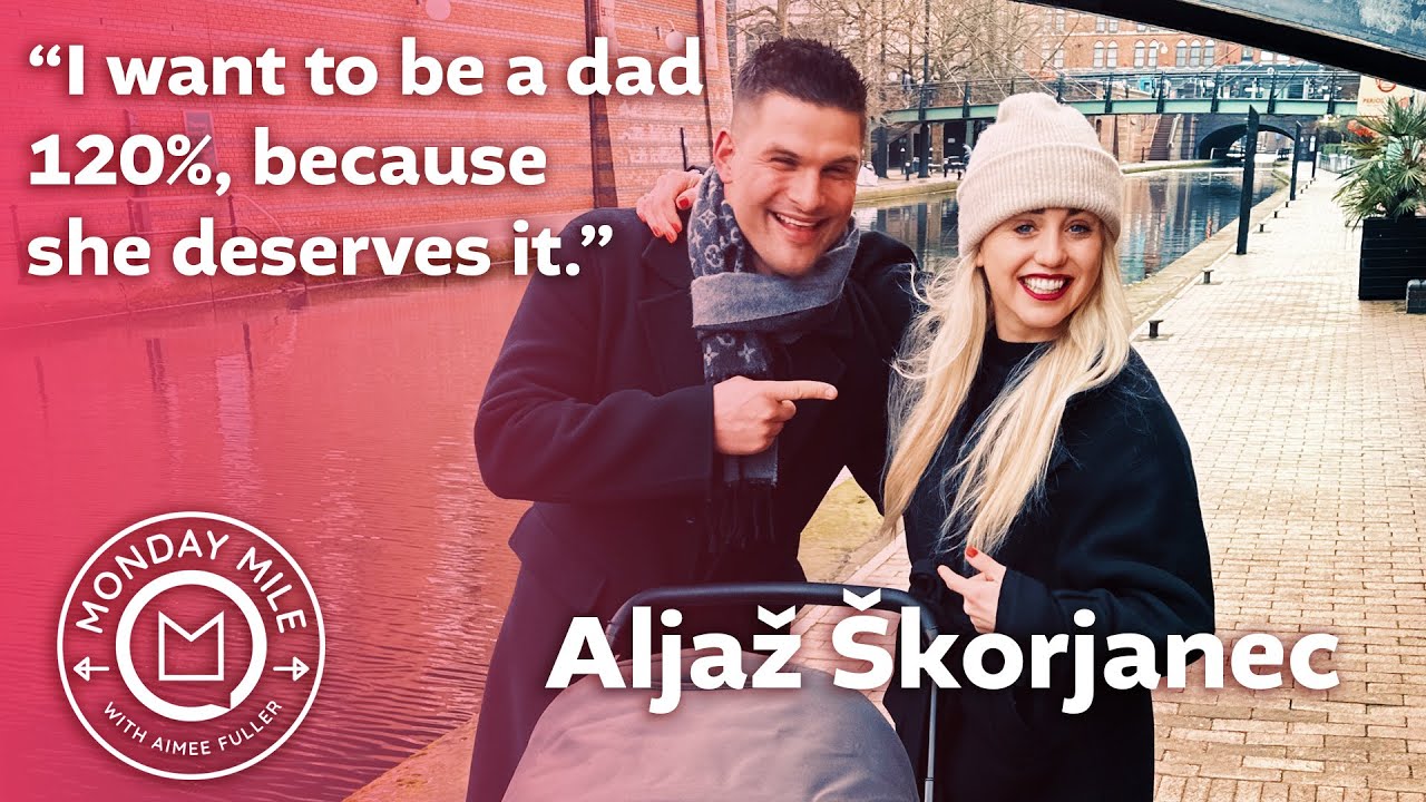 Aljaž Škorjanec on dad life and Strictly! | Monday Mile with Aimee Fuller