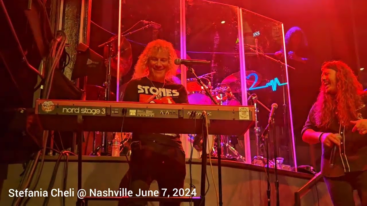 David Bryan of Bon Jovi with house band at JBJ's Nash Jume 7, 2024