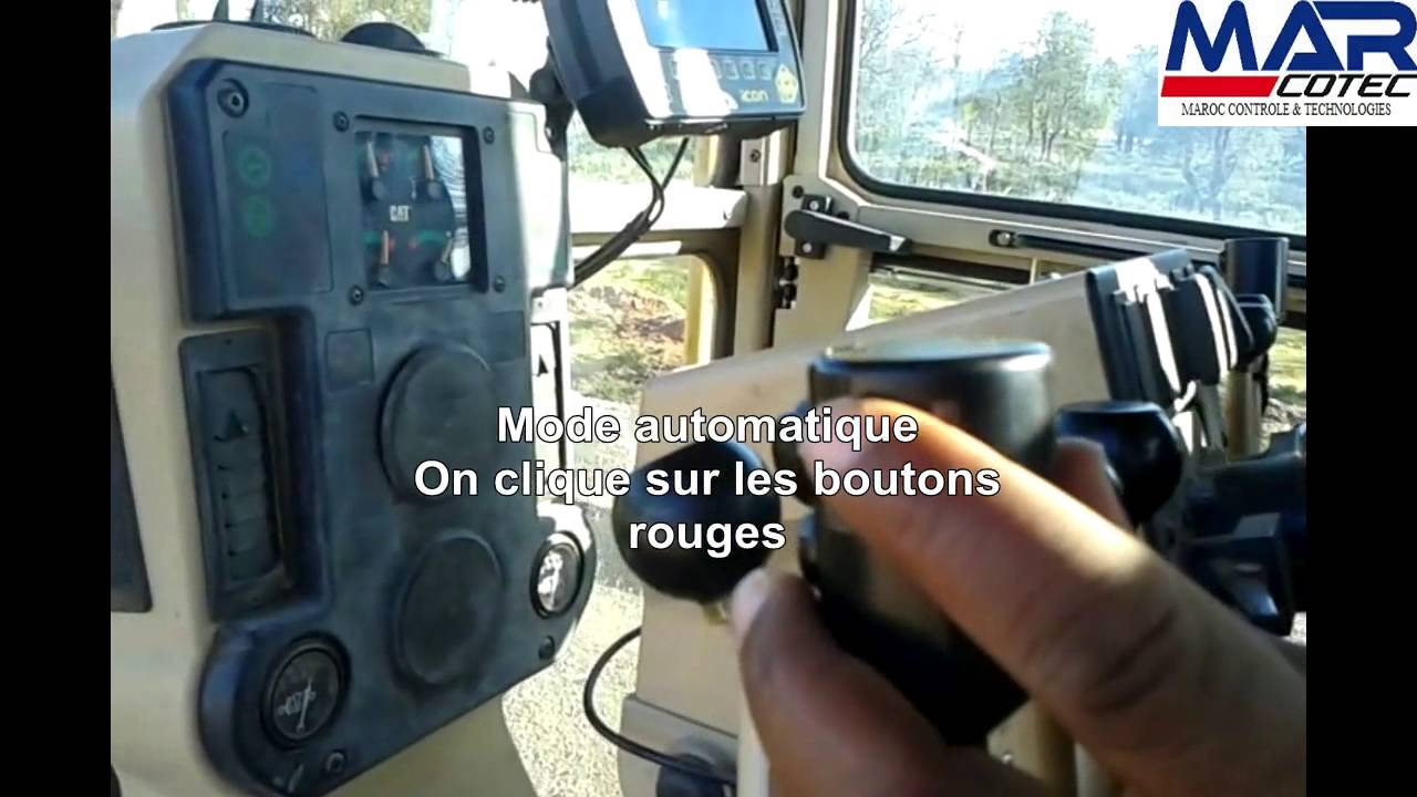 Syst&egrave;me de guidage d'engin MARCOTEC