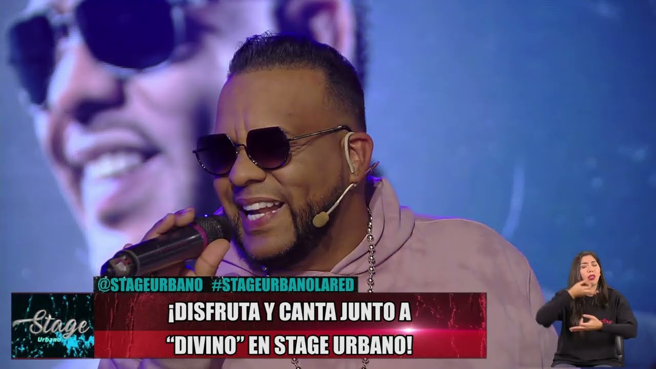 Divino canta "Pobre Corazón" en Stage Urbano