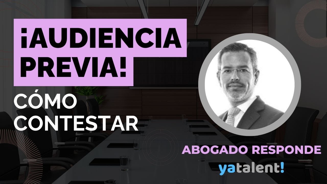 Audiencia Previa: Como contestar en caso de despido disciplinario