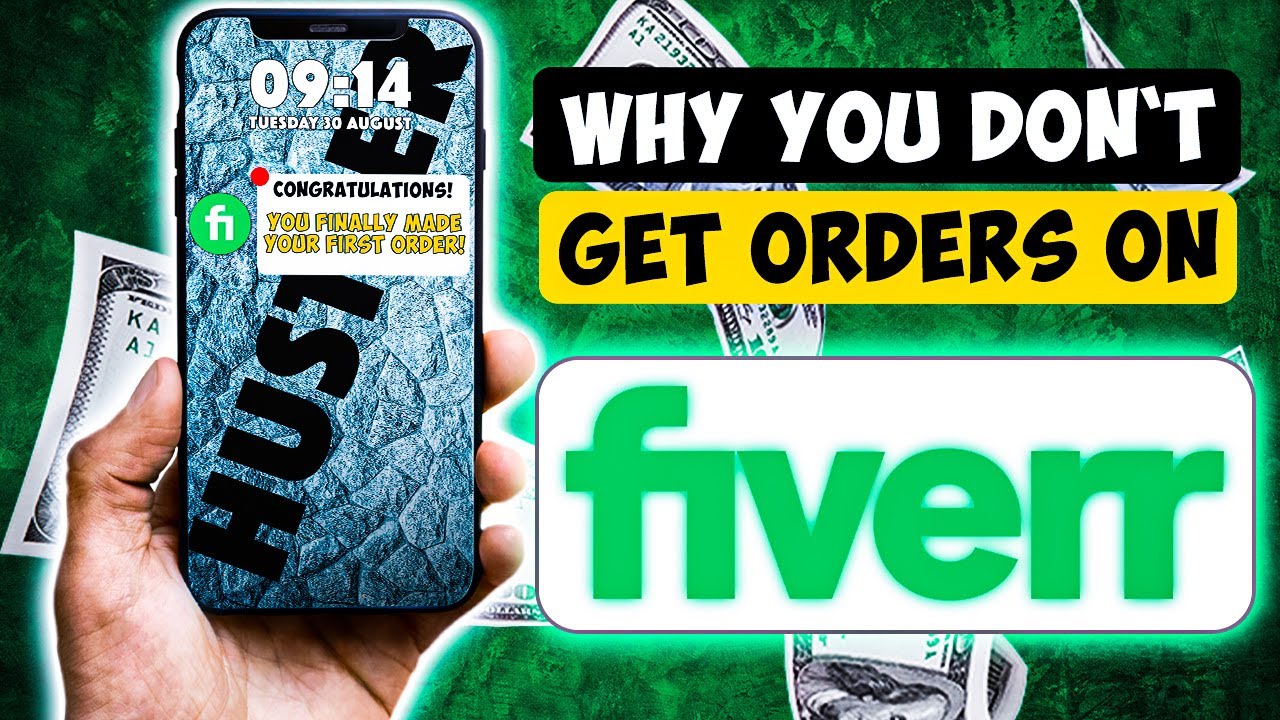 It Took Me 7 MONTHS To Get My First Order On FIVERR | What I Fixed To Rank My Gig