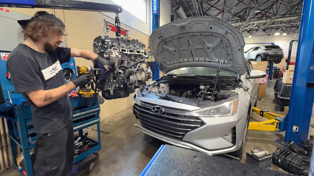 2019 Hyundai Elantra Engine Replacement