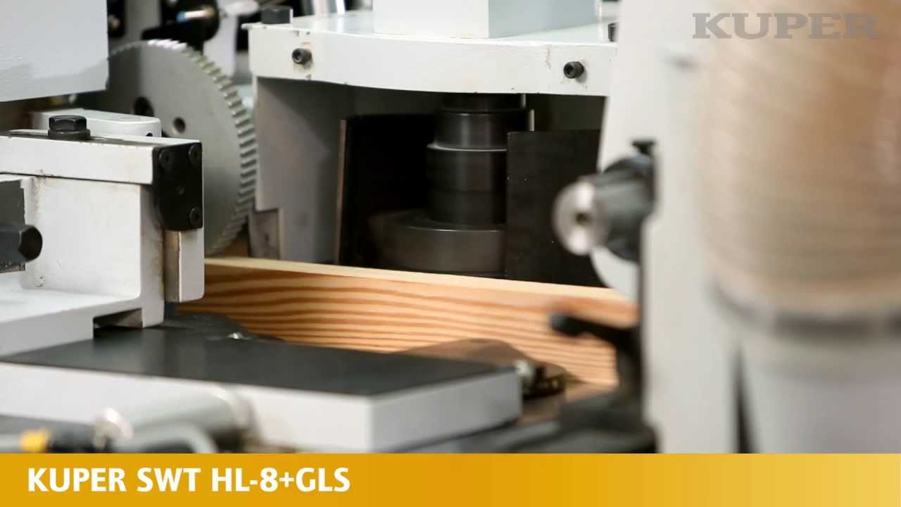KUPER SWT HL 8 GLS - Planer Moulder - Window Production