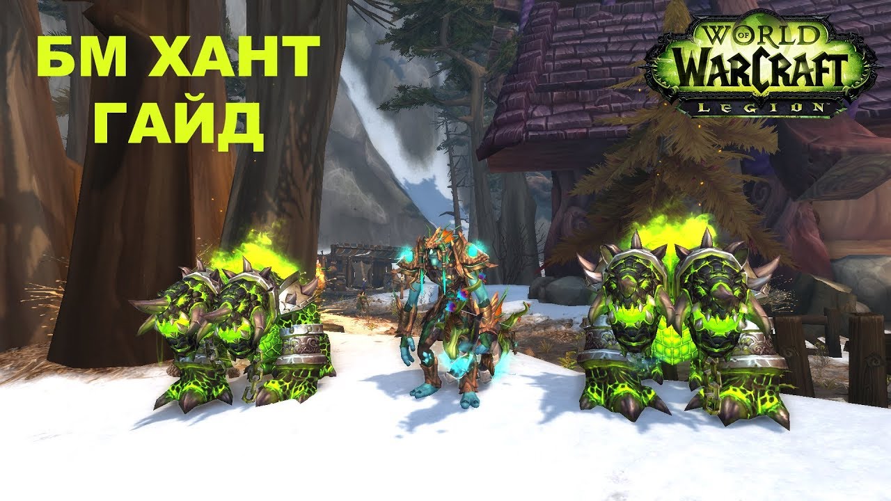 Гайд БМ хант. Legion 7.3.5 PVE