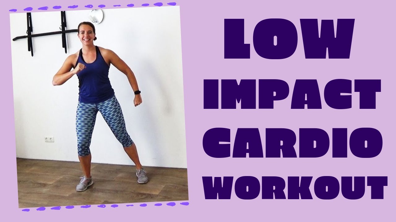 30 Minute Low Impact Cardio Workout to Lose Weight - at Home – No Jumping