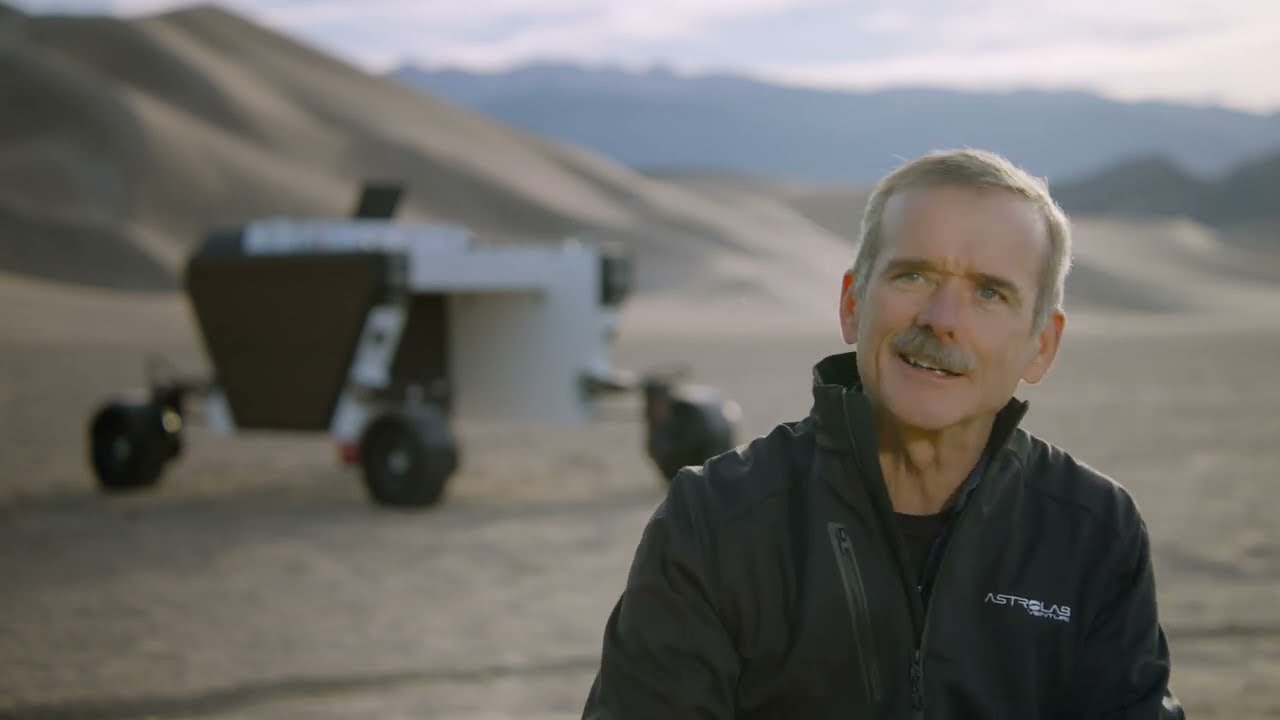 Chris Hadfield Tests Astrolab FLEX Rover