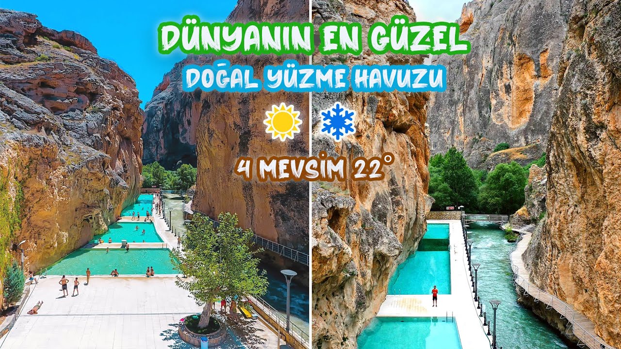 Darende Kudret Havuzu | Dünyanın En Güzel Doğal Yüzme Havuzu | 4 Mevsim 22°