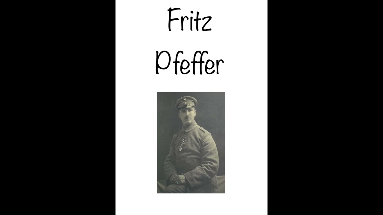 Informationen zu Fritz Pfeffer