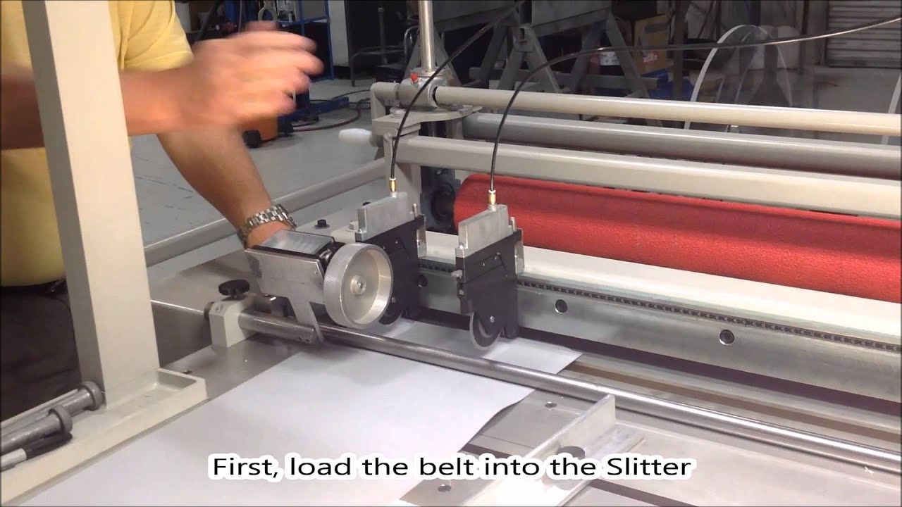 Belt Slitter Use Instruction