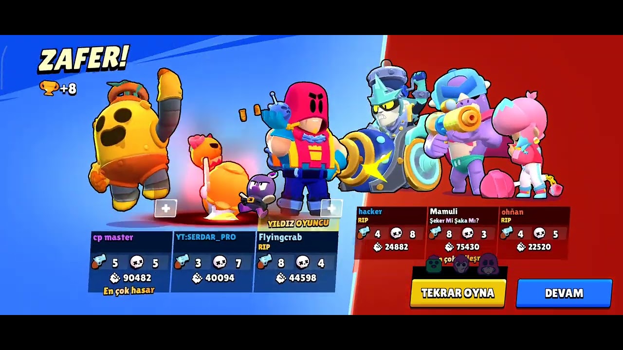  Bu son brawl stars videosu olabilir çünkü hiçkimse kanalıma abone olup like atmıyo senlütfenaboneol