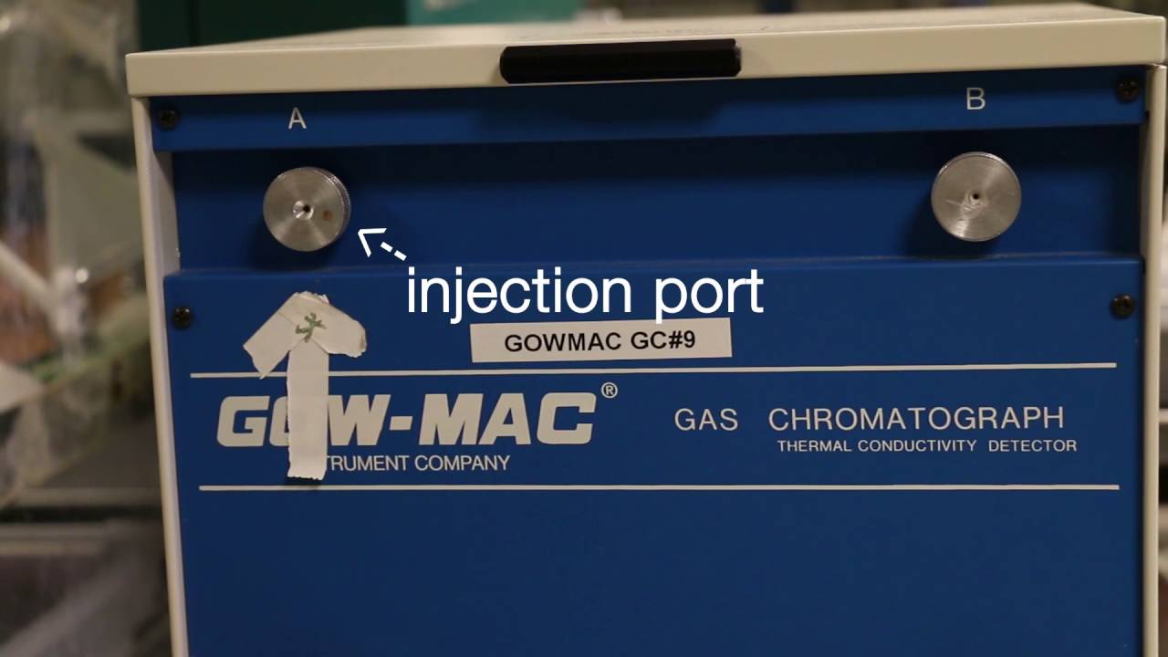 Using the Gas Chromatograph