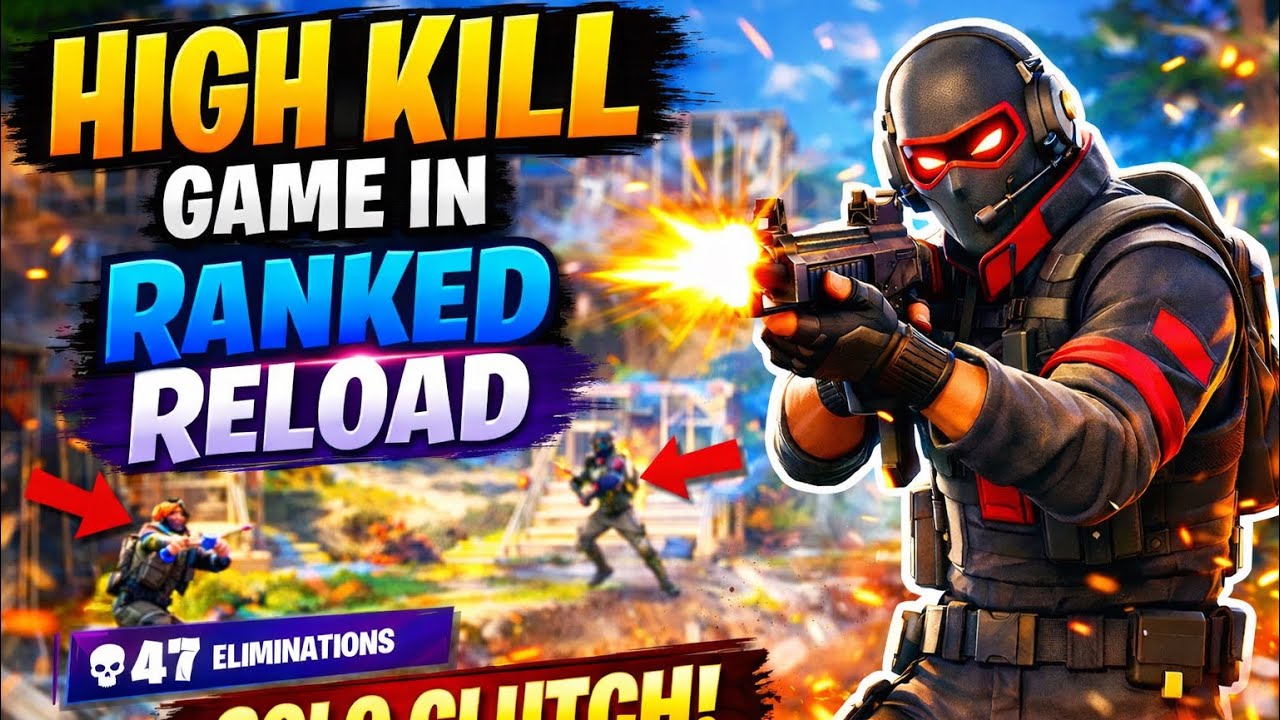 47 KILLS in RANKED RELOAD(INSANE SOLO CLUTCH)