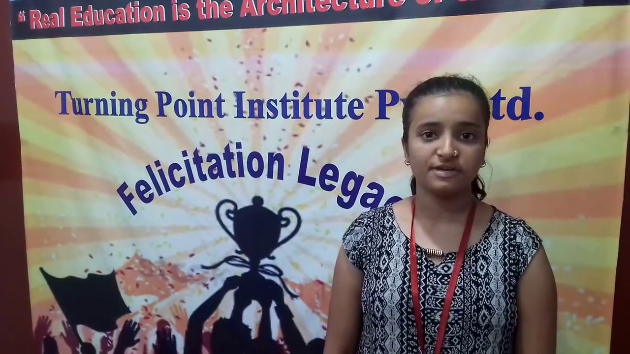 Student Review - Turning Point Institute Paschim Vihar Delhi