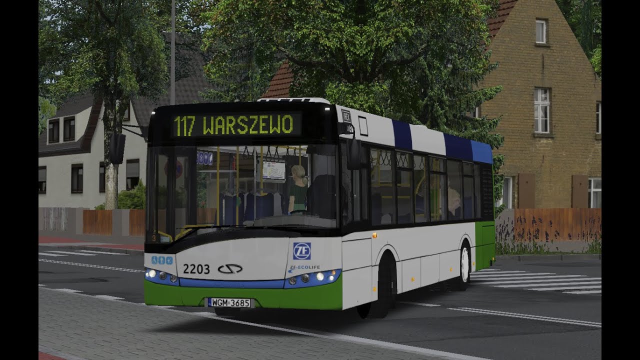 OMSI 2 Solarisem po Szczecinie #13