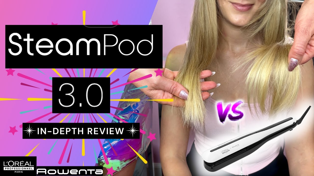 НОВИНКА L'OREAL SteamPod 3.0 | Паровой утюжок для волос | ЛУЧШИЙ выпрямитель для волос. Подробный...