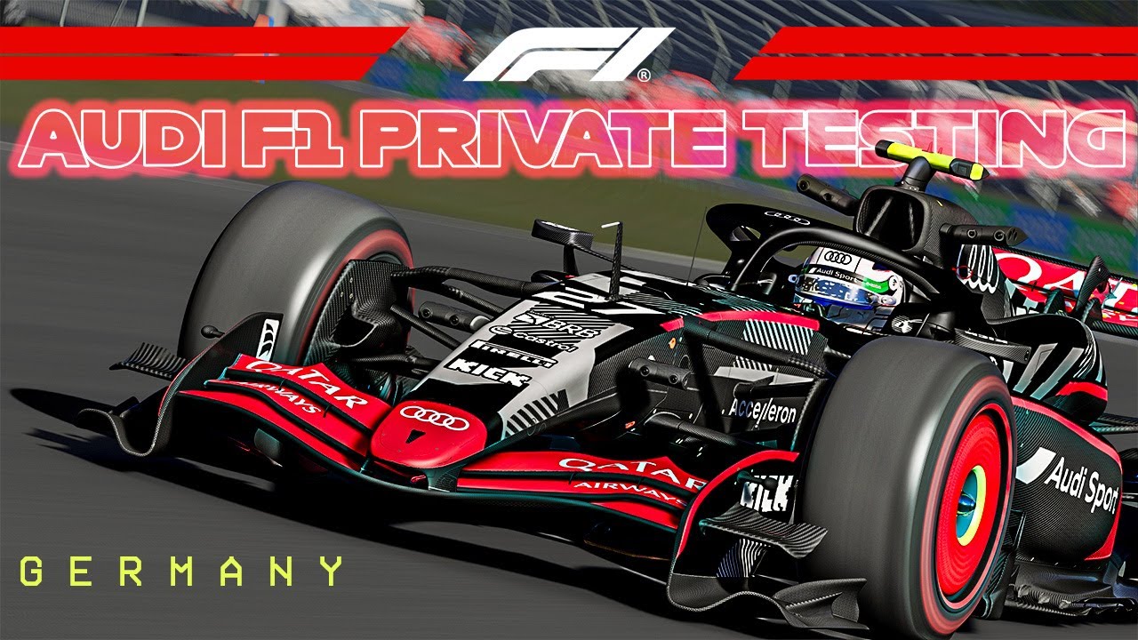 AUDI F1 Private Testing! | F1