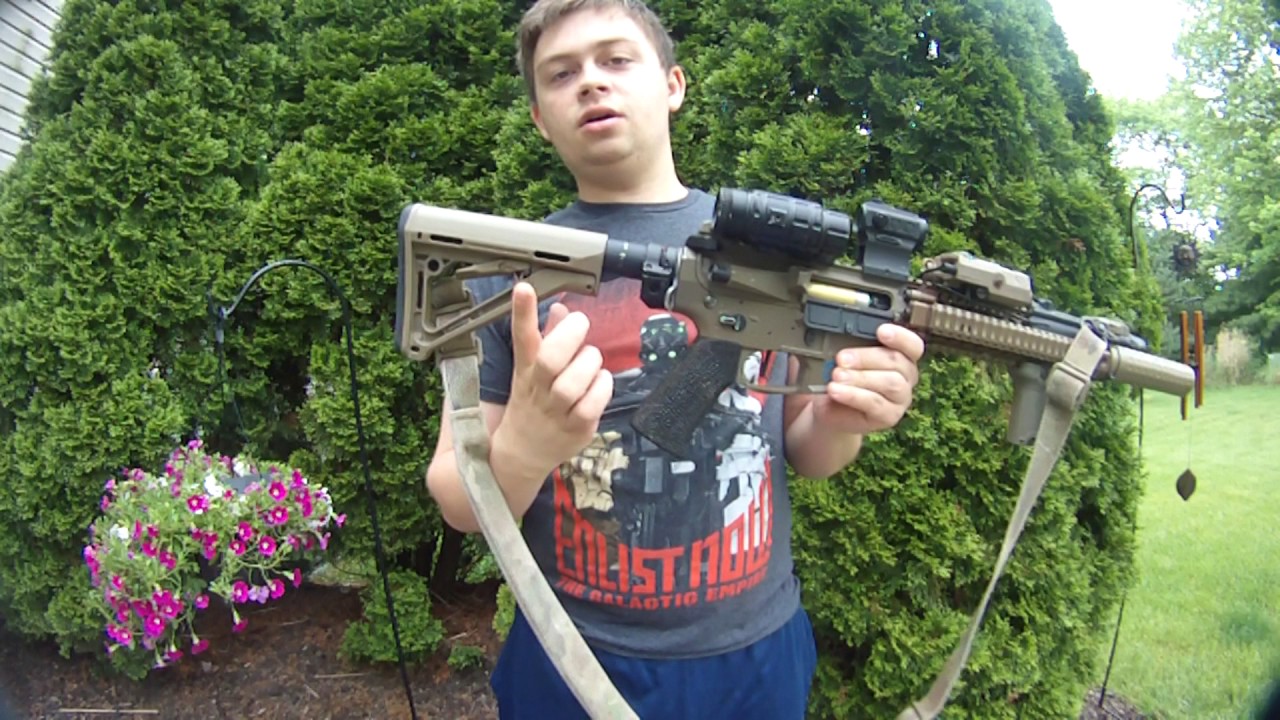 Custom KRYTAC MK2 Overview and Shooting Test