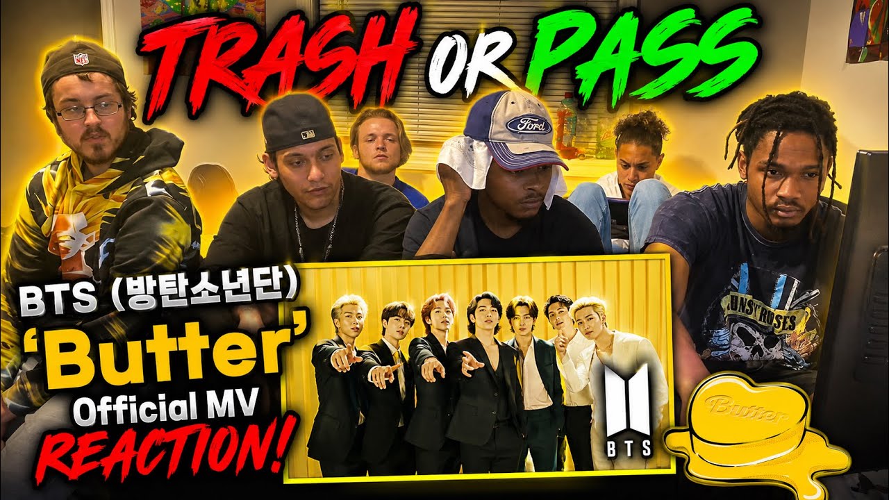 TRASH OR PASS-BTS (방탄소년단) 'Butter' Official MV REACTION
