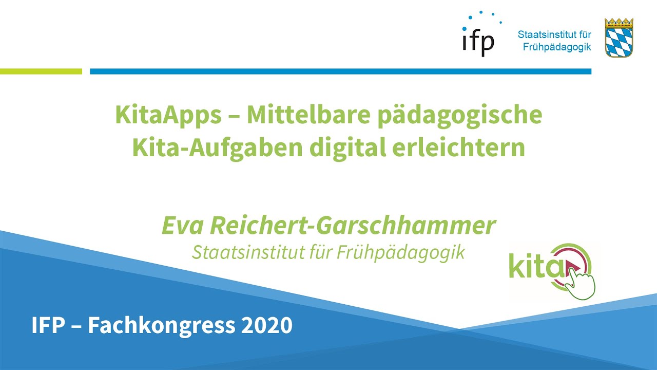 KitaApps – Mittelbare pädagogische Kita-Aufgaben digital erleichtern