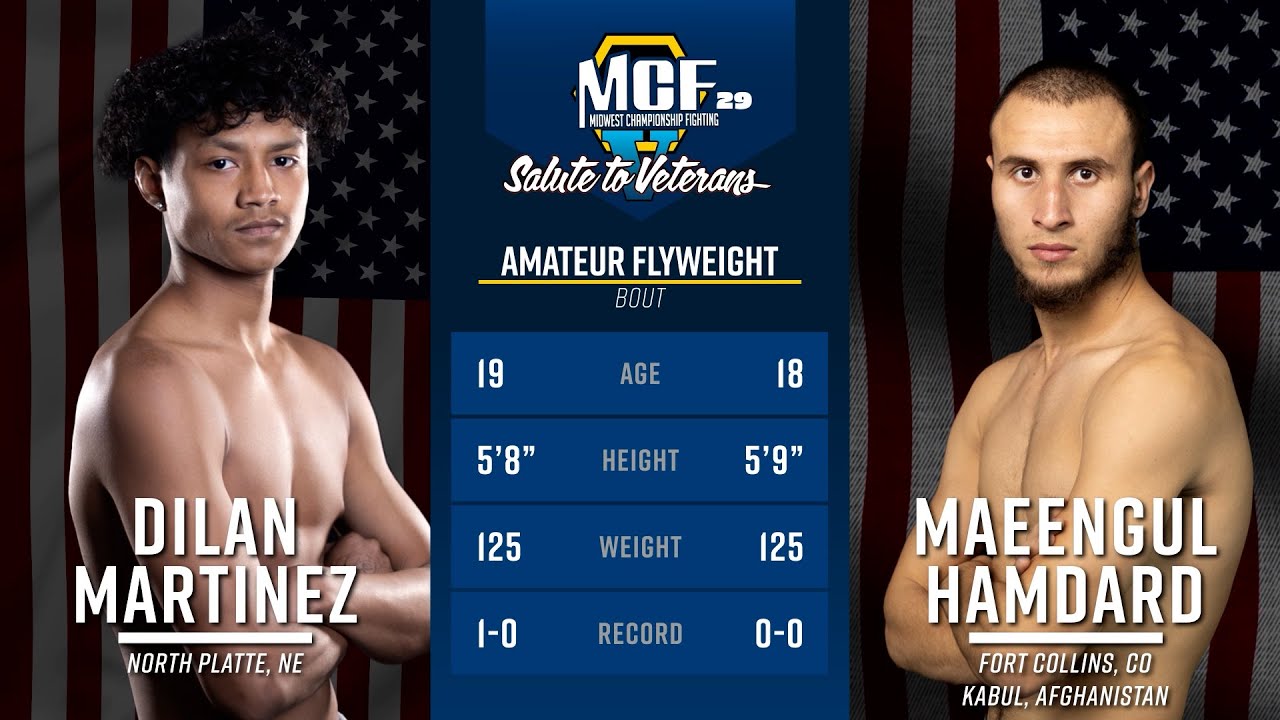 Дилан Мартинес vs Маэнгул Хамдард | МЦФ 29
