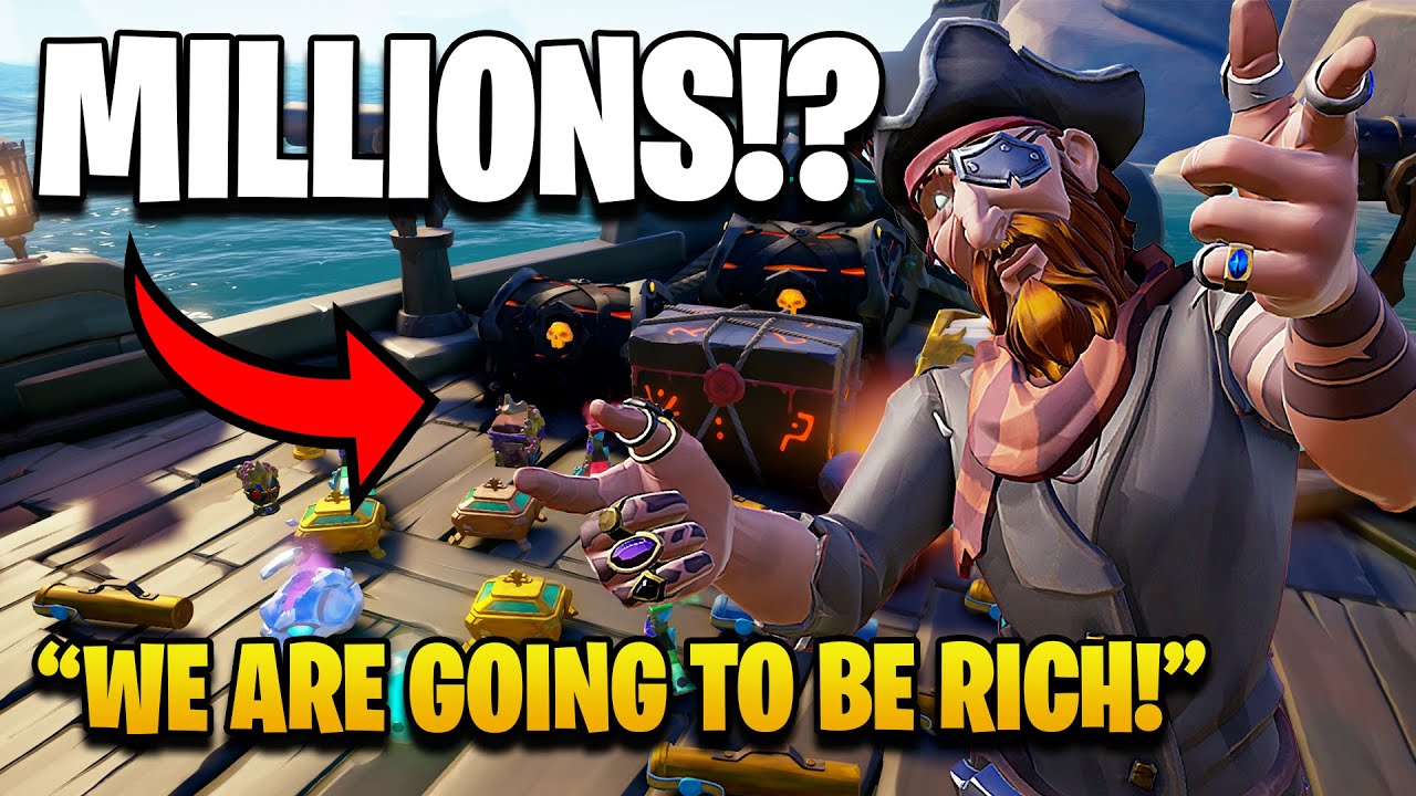 We Made MILLIONS As Pirates in Sea of Thieves