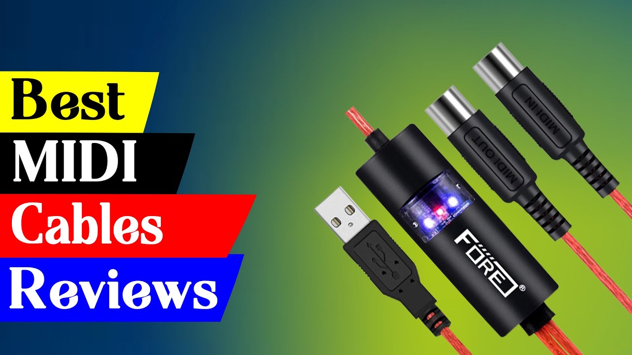 Best MIDI Cables for Your MIDI Controller: Top 5 Options