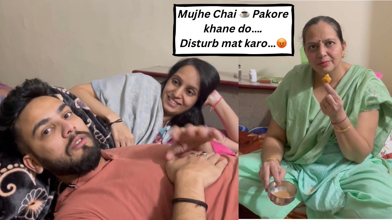 Chai Pakode & Elvish ne di Dhamki 😂😂 - Vlog - 32 - Komal Yadav